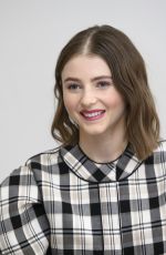 THOMASIN MCKENZIE at Jojo Rabbit Press Conference in Los Angeles 10/13/2019