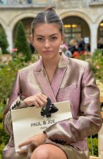 THYLANE BLONDEAU at Paul & Joe Fashion Show at PFW in Paris 09/27/2019