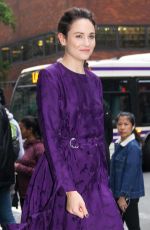 TUPPENCE MIDDLETON Arrives at Build Series Studio in New York 10/22/2019