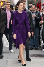 TUPPENCE MIDDLETON Arrives at Build Series Studio in New York 10/22/2019