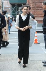 TUPPENCE MIDDLETON Arrives at Build Series Studio in New York 10/22/2019