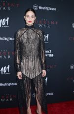 TUPPENCE MIDDLETON at The Current War Premiere in New York 10/21/2019