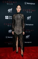 TUPPENCE MIDDLETON at The Current War Premiere in New York 10/21/2019