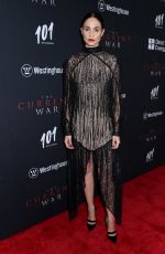 TUPPENCE MIDDLETON at The Current War Premiere in New York 10/21/2019