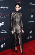 TUPPENCE MIDDLETON at The Current War Premiere in New York 10/21/2019