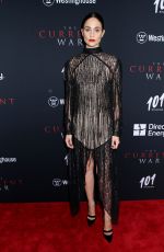 TUPPENCE MIDDLETON at The Current War Premiere in New York 10/21/2019