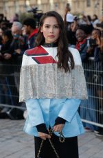 URASSAYA SPERBUND at Louis Vuitton Fashion Show in Paris 10/01/2019