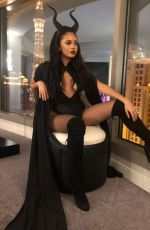 VANESSA MORGAN as Maleficent - Instagram Photos 10/27/2019
