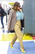 VICTORIA BECKHAM at JFK Airport in New York 10/14/2019