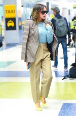 VICTORIA BECKHAM at JFK Airport in New York 10/14/2019