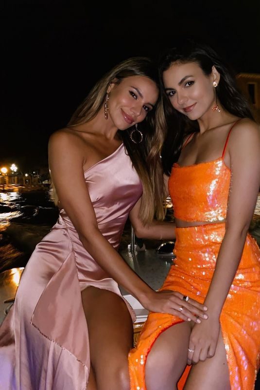 VICTORIA JUSTICE and MADISON REED Arrives at 2019 Amfar Gala Los Angeles – Instagram Photos10/10/2019