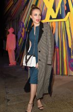 XENIA TCHOUMITCHEVA at Louis Vuitton Maison Store Launch Party in London 10/23/2019