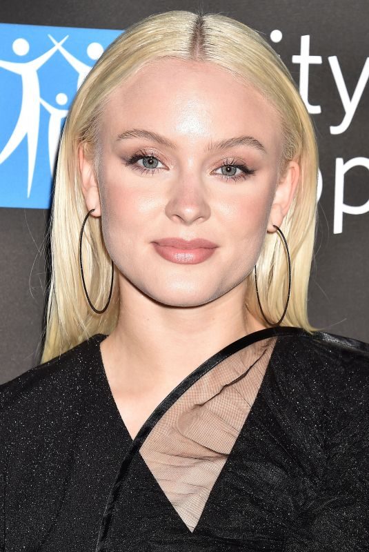 ZARA LARSSON at City of Hope Spirit of Life Gala 2019 in Santa Monica 10/10/2019