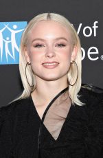 ZARA LARSSON at City of Hope Spirit of Life Gala 2019 in Santa Monica 10/10/2019