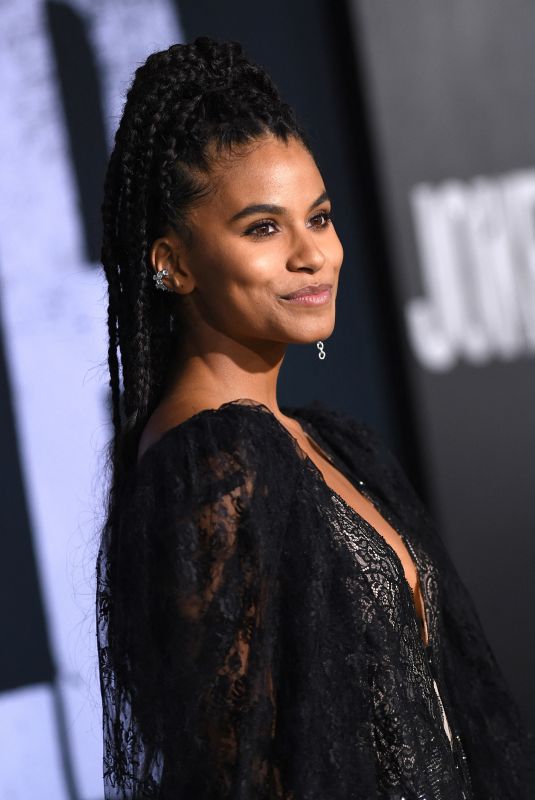 ZAZIE BEETZ at Joker Premiere in Hollywood 09/28/2019