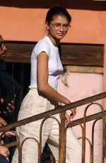 ZENDYA Out and About in Burano 09/27/2019