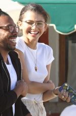 ZENDYA Out and About in Burano 09/27/2019
