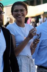 ZENDYA Out and About in Burano 09/27/2019