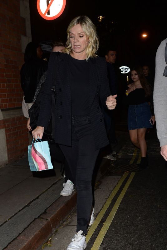 ZOE BALL Arrive on the Set of Strictly Come Dancing: It Takes Two in London 10/18/2019