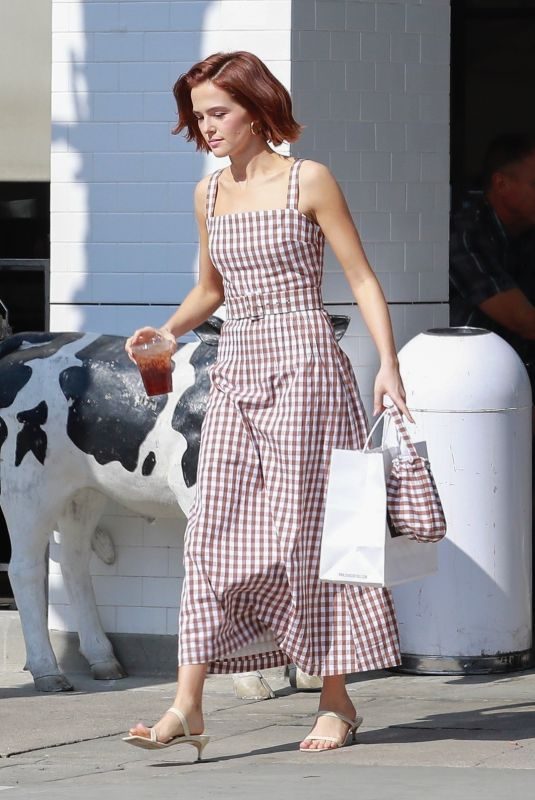 ZOEY DEUTCH Leaves Joan’s on Third in Studio City 10/14/2019