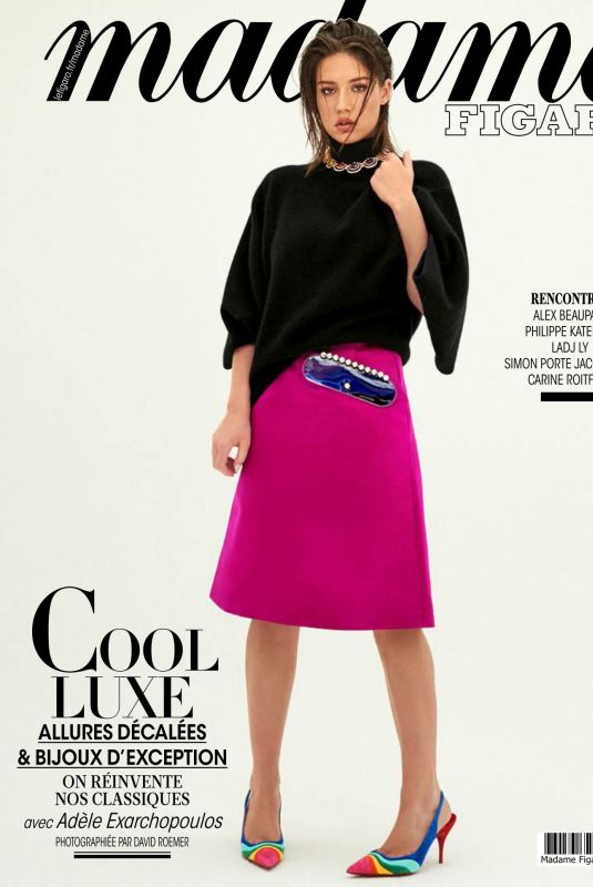 ADELE EXARCOPOULOS in Madame Figaro Magazine, Novemeber 2019