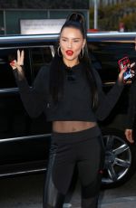 ADRIANA LIMA Promotes Her Line of Athletic Clothes at Puma Store in New York 11/01/2019