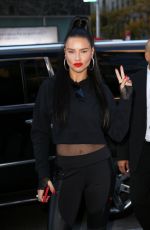 ADRIANA LIMA Promotes Her Line of Athletic Clothes at Puma Store in New York 11/01/2019