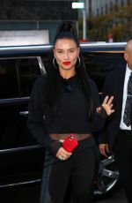 ADRIANA LIMA Promotes Her Line of Athletic Clothes at Puma Store in New York 11/01/2019