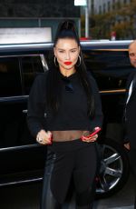 ADRIANA LIMA Promotes Her Line of Athletic Clothes at Puma Store in New York 11/01/2019