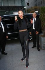 ADRIANA LIMA Promotes Her Line of Athletic Clothes at Puma Store in New York 11/01/2019