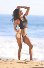 ADRIANNE NINA for 138 Water Photoshoot in Malibu 11/26/2019