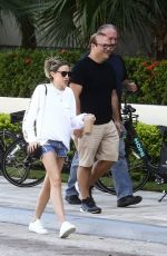 AIMEE PRESTON Out and About in Miami 11/01/2019