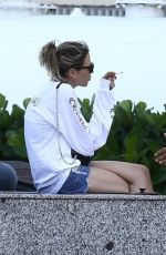 AIMEE PRESTON Out and About in Miami 11/01/2019
