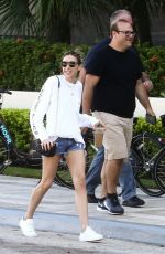 AIMEE PRESTON Out and About in Miami 11/01/2019