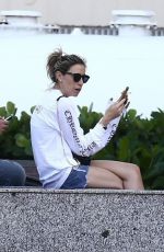AIMEE PRESTON Out and About in Miami 11/01/2019