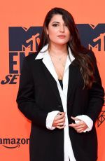 ALBA PAUL FERRER at MTV Europe Music Awards in Seville 11/03/2019