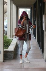 ALESSANDRA AMBROSIO Arrives at a Spa in Los Angeles 11/02/2019