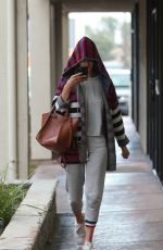 ALESSANDRA AMBROSIO Arrives at a Spa in Los Angeles 11/02/2019