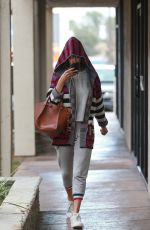 ALESSANDRA AMBROSIO Arrives at a Spa in Los Angeles 11/02/2019