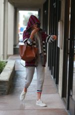 ALESSANDRA AMBROSIO Arrives at a Spa in Los Angeles 11/02/2019