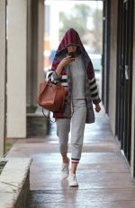 ALESSANDRA AMBROSIO Arrives at a Spa in Los Angeles 11/02/2019