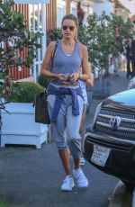 ALESSANDRA AMBROSIO at Brentwood Country Mart 11/16/2019