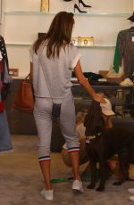 ALESSANDRA AMBROSIO Out Shopping in Pacific Palisades 11/02/2019