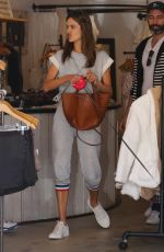 ALESSANDRA AMBROSIO Out Shopping in Pacific Palisades 11/02/2019