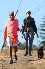 ALESSANDRA AMBROSIO Out with Her Dog in los Angeles 11/21/2019