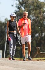 ALESSANDRA AMBROSIO Out with Her Dog in los Angeles 11/21/2019
