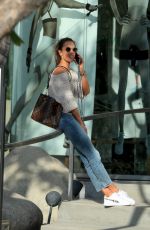 ALESSANDRA AMBROSIO Shopping at Fred Segal in West Hollywood 11/21/2019
