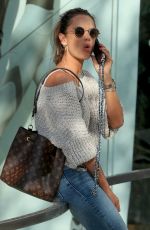 ALESSANDRA AMBROSIO Shopping at Fred Segal in West Hollywood 11/21/2019