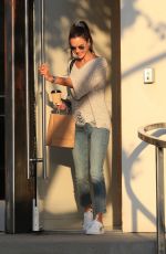 ALESSANDRA AMBROSIO Shopping at Fred Segal in West Hollywood 11/21/2019