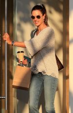 ALESSANDRA AMBROSIO Shopping at Fred Segal in West Hollywood 11/21/2019